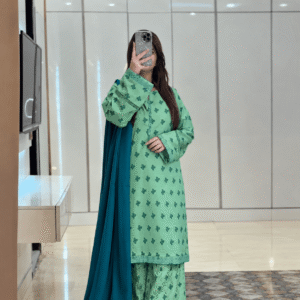 মিন্ট গ্রীন কালার থ্রি পিস